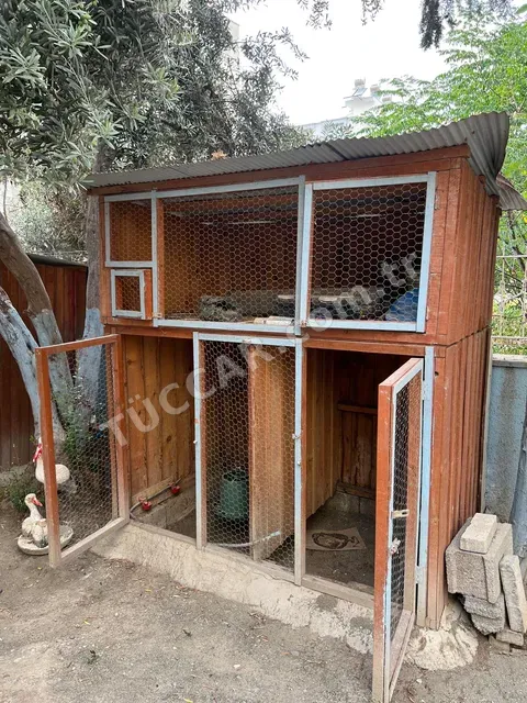 SATILIK TAVUK KÜMESİ KÖPEK KULÜBESİ